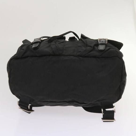 PRADA Backpack Nylon Black Auth ac2742 - Picture 5 of 16